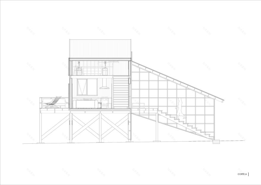 乐丰避难所丨智利丨Abarca Palma Arquitectos-24