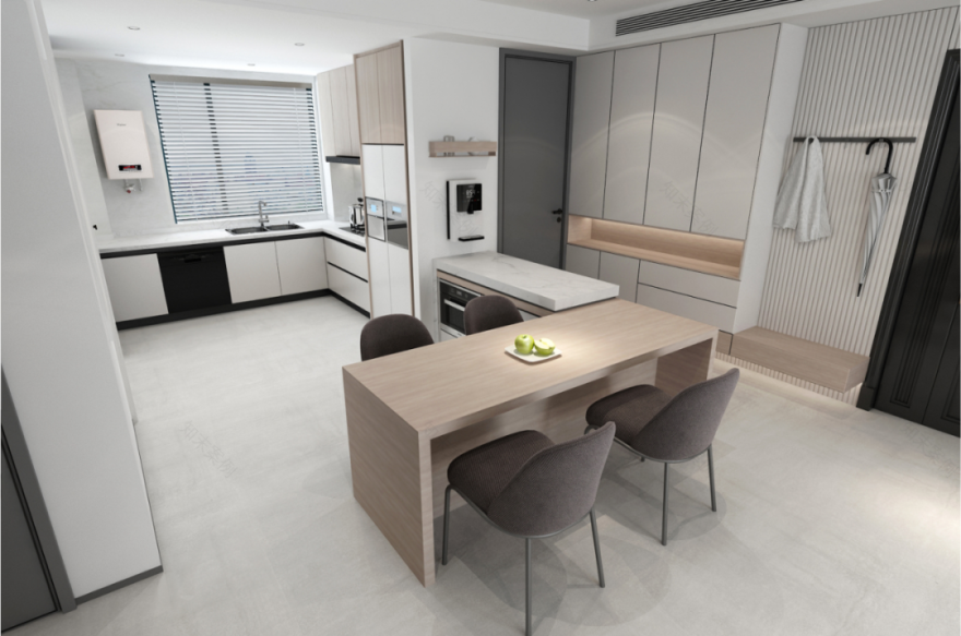 水岸绿洲 · 打造温馨住宅空间丨洛阳市洛龙区无间空间设计工作室-28