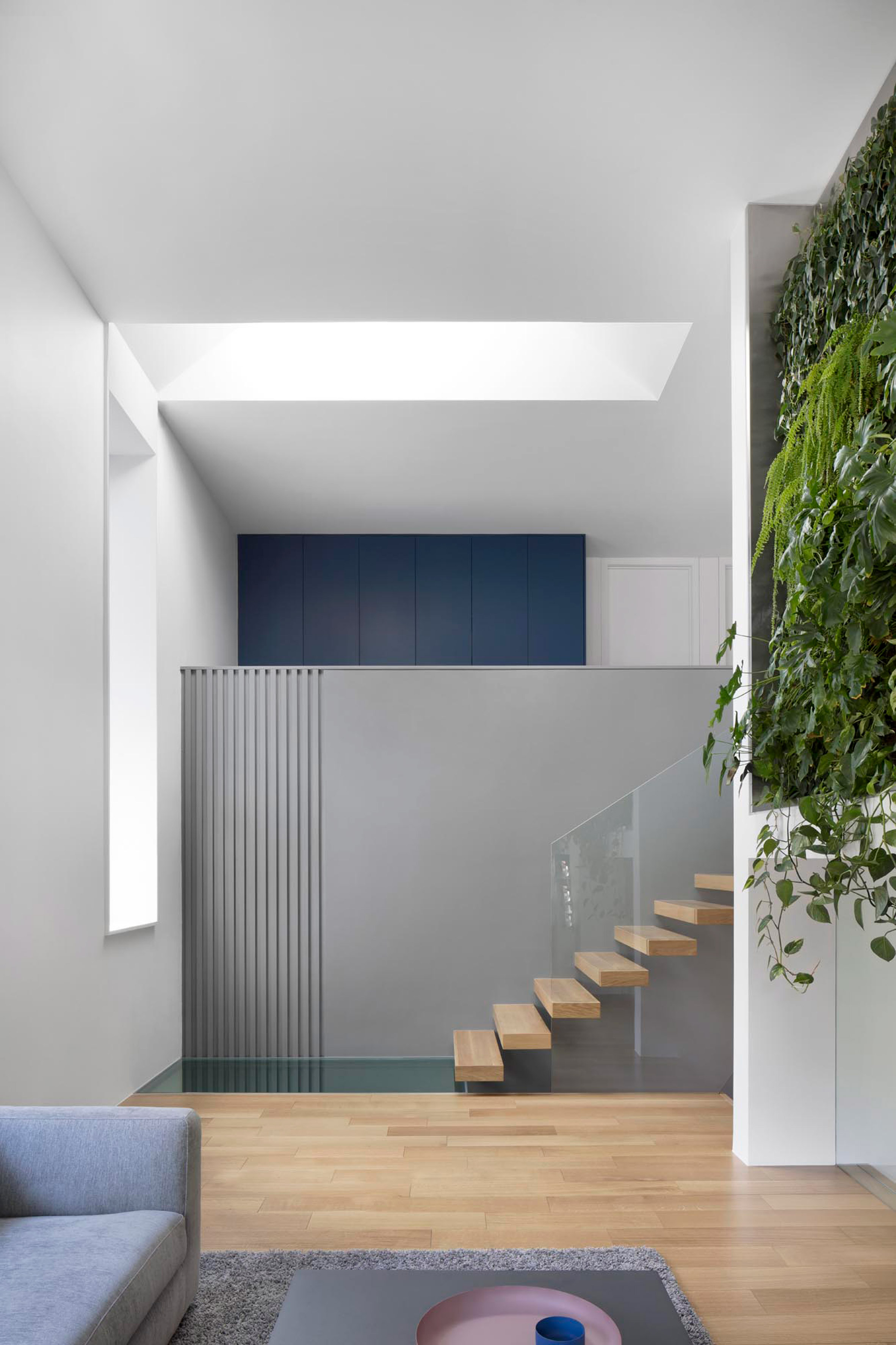 Naturehumaine enlivens Montreal house with plant-covered wall-3