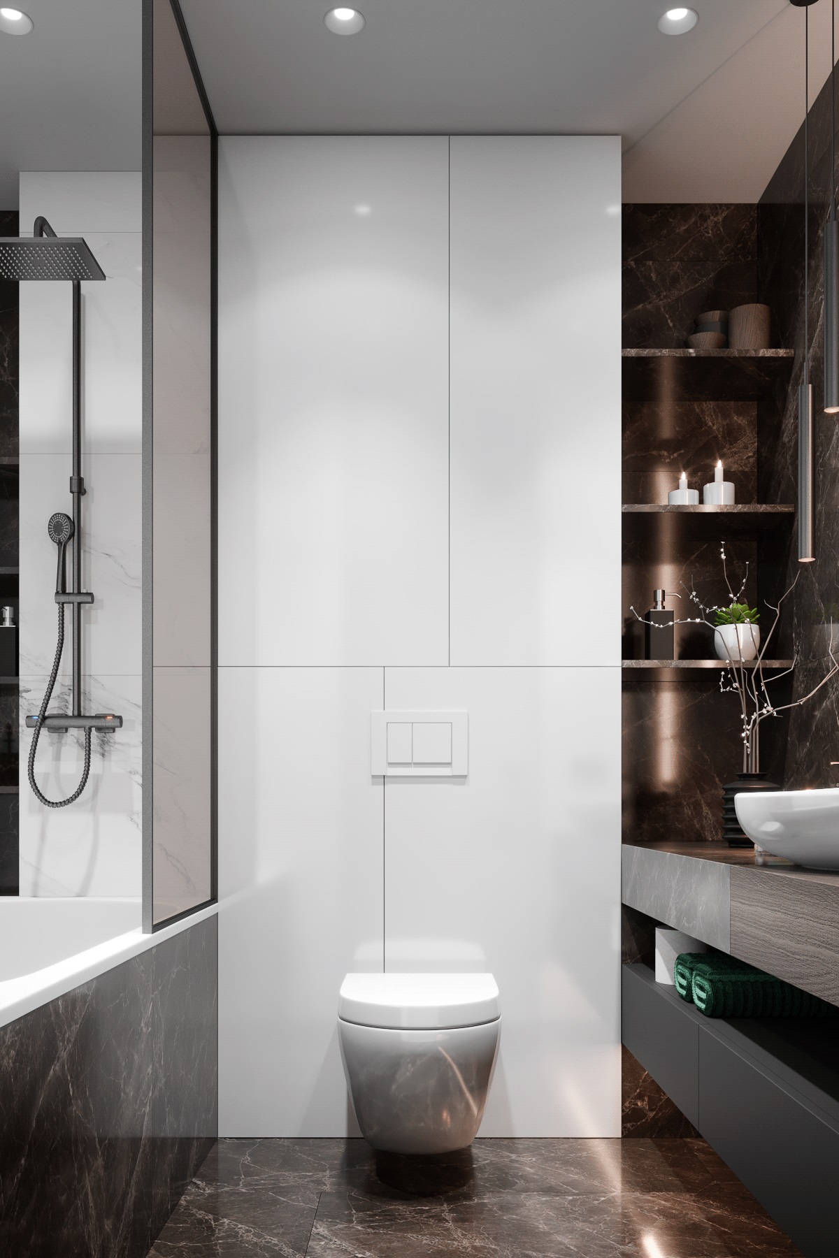 59㎡简约风小空间公寓设计 既舒适又精致！-8