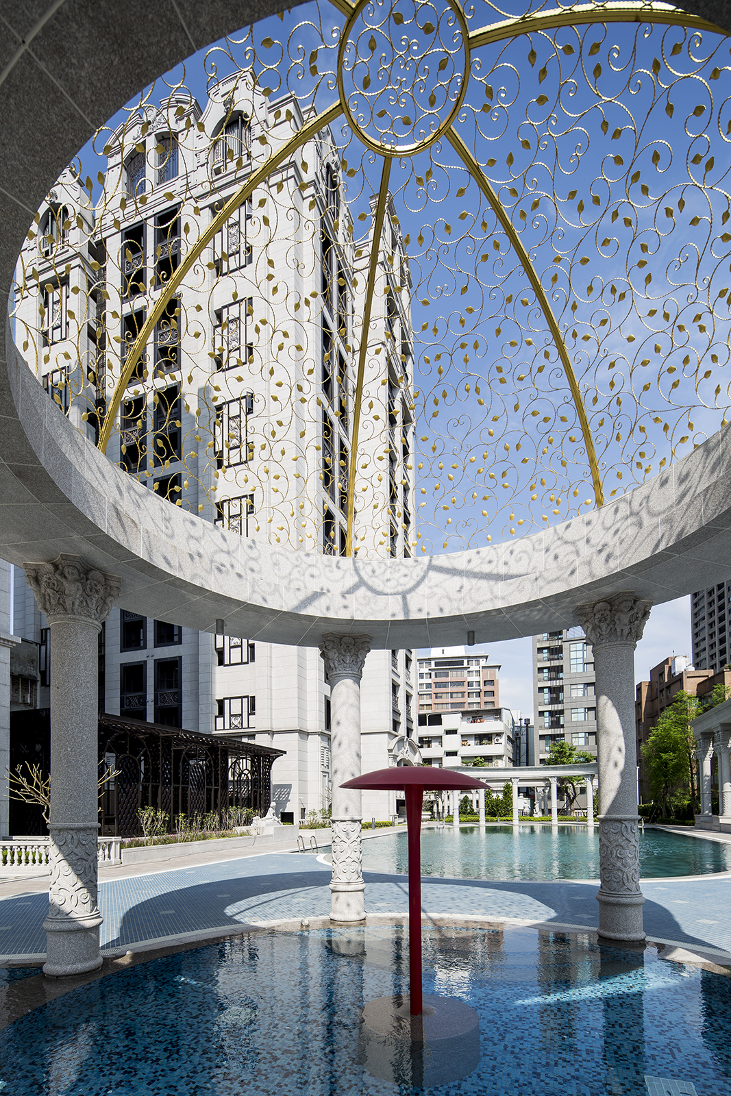 「赫里翁」中庭住宅景观设计丨中国台北丨陈廷杰建筑师事务所-2