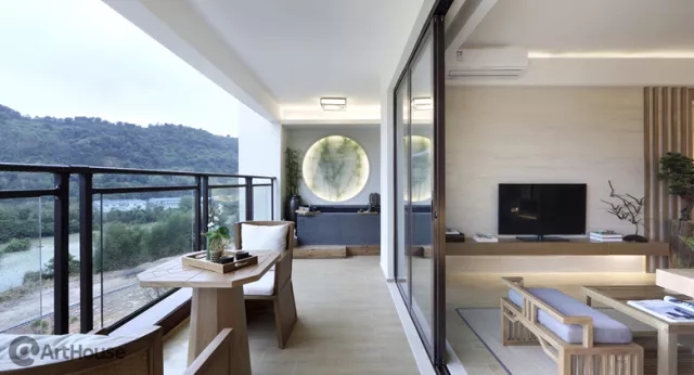 日式禅意广州样板房 | 施少芬创意总监的简约美学-11