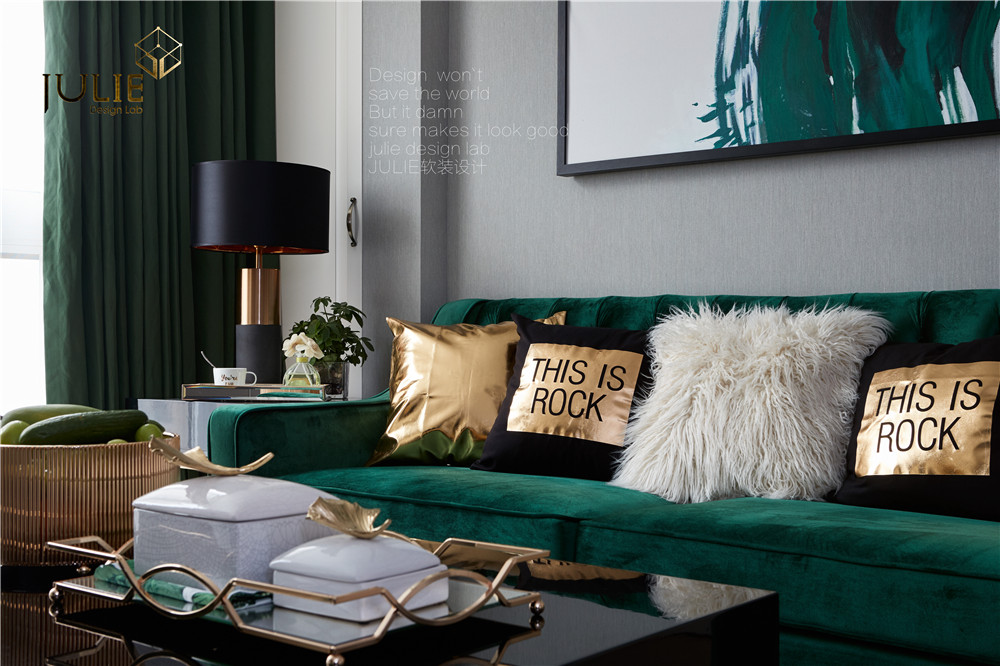 铂金名筑120㎡摩登美式-21