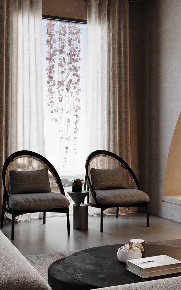 极简侘寂风公寓，质朴的高级感！-1