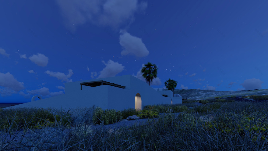 Arched residencies in Santorini island | iraisynn attinom-49