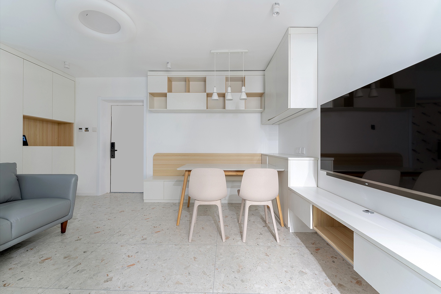 「久栖设计」两居改三居轻松满足三代人，还能多出个洗衣间-0