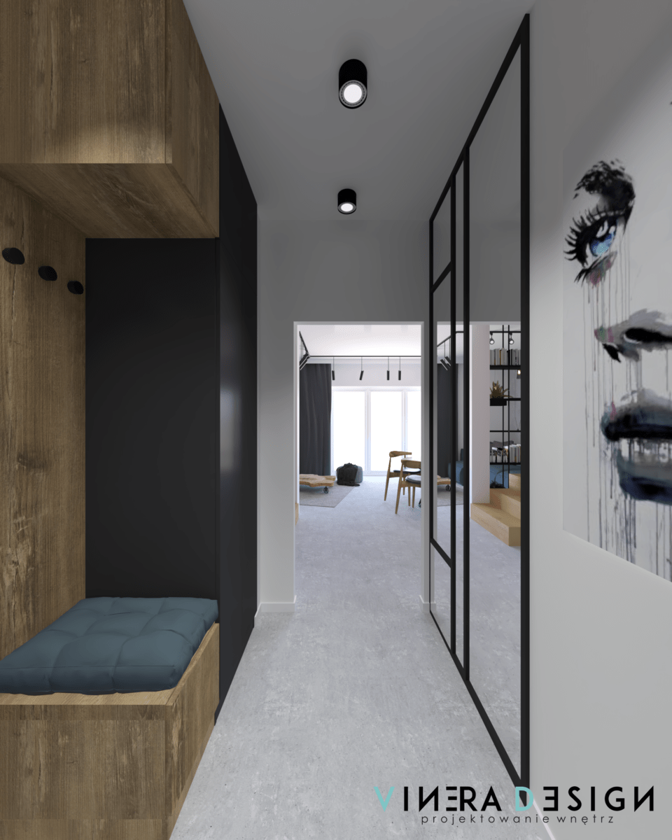 工业风格住宅一层室内设计-84