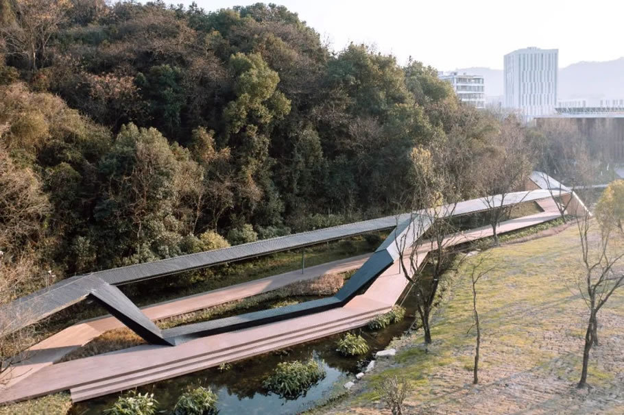 浙江音乐学院「溪上飞檐」丨中国杭州丨line+建筑事务所,gad-58