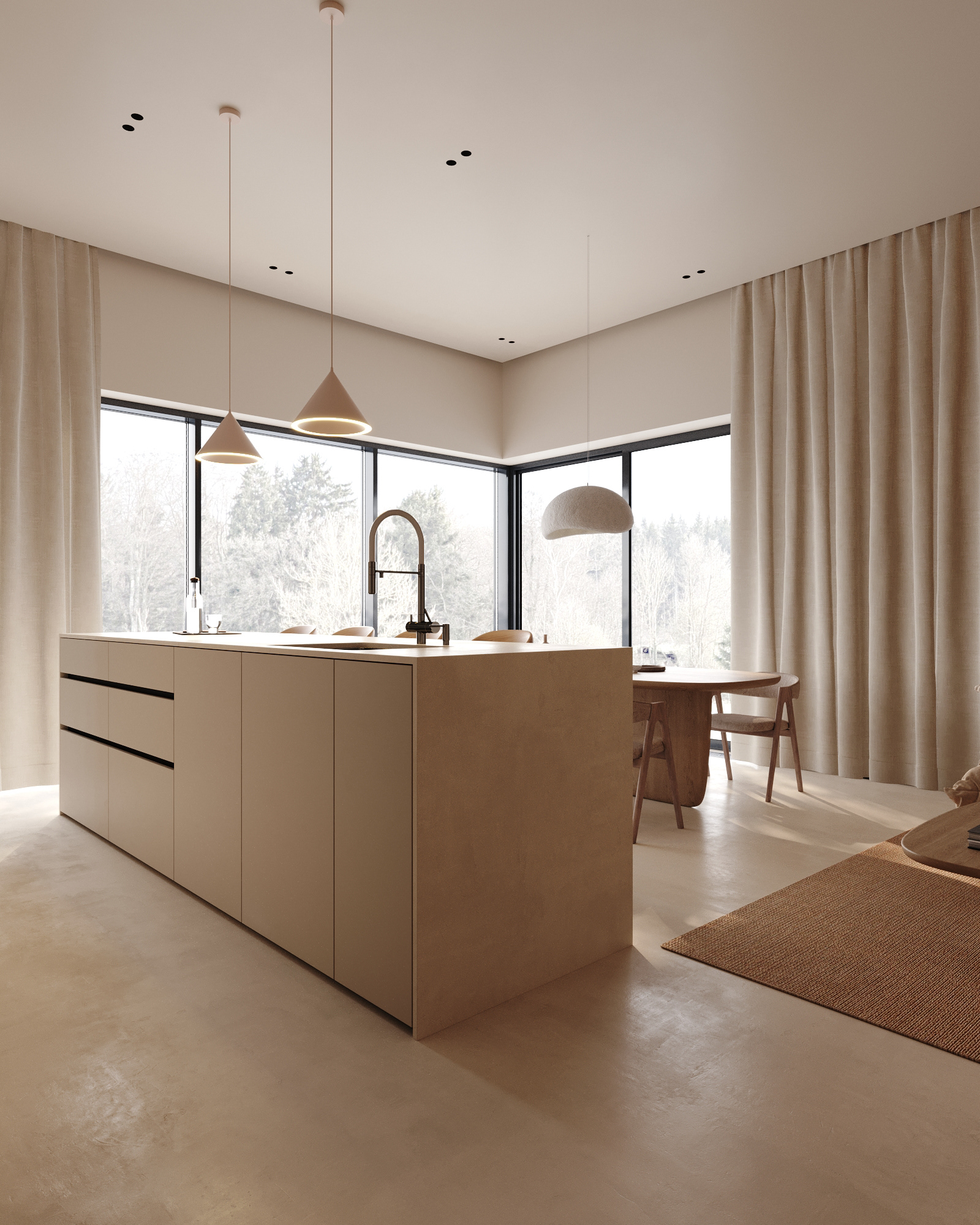 适合家庭居住的舒适公寓丨TurkmenistanMary丨Bodes studio-10