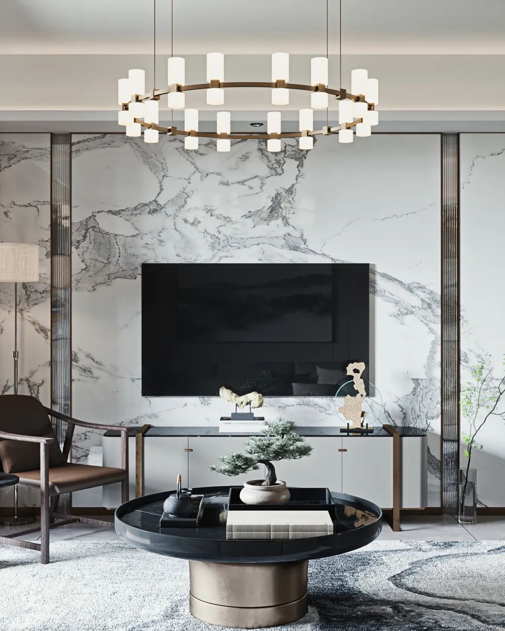 广州俪都府 D1 户型样板间丨中国广州丨戴勇设计研究室-23