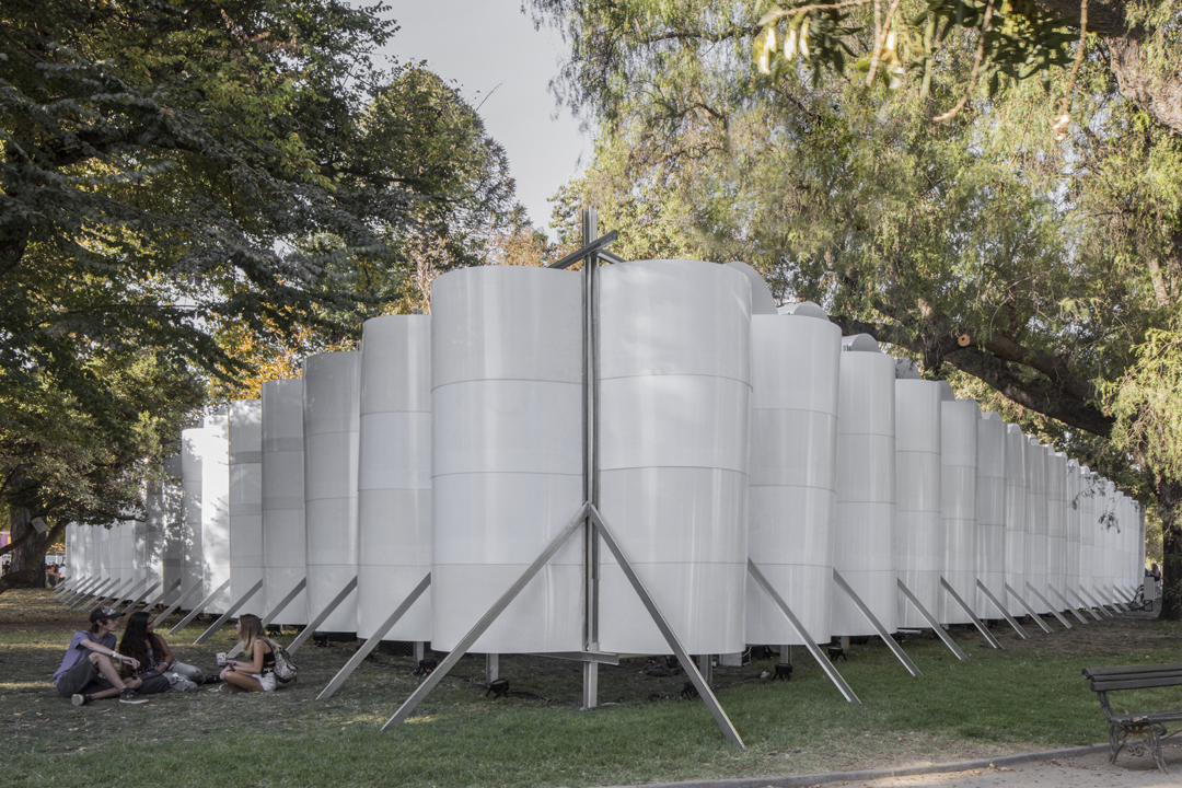 Green Village Pavilion Lollapalooza Chile 2018 / URZUA SOLER Arquitectos + Felipe Alarcón-38