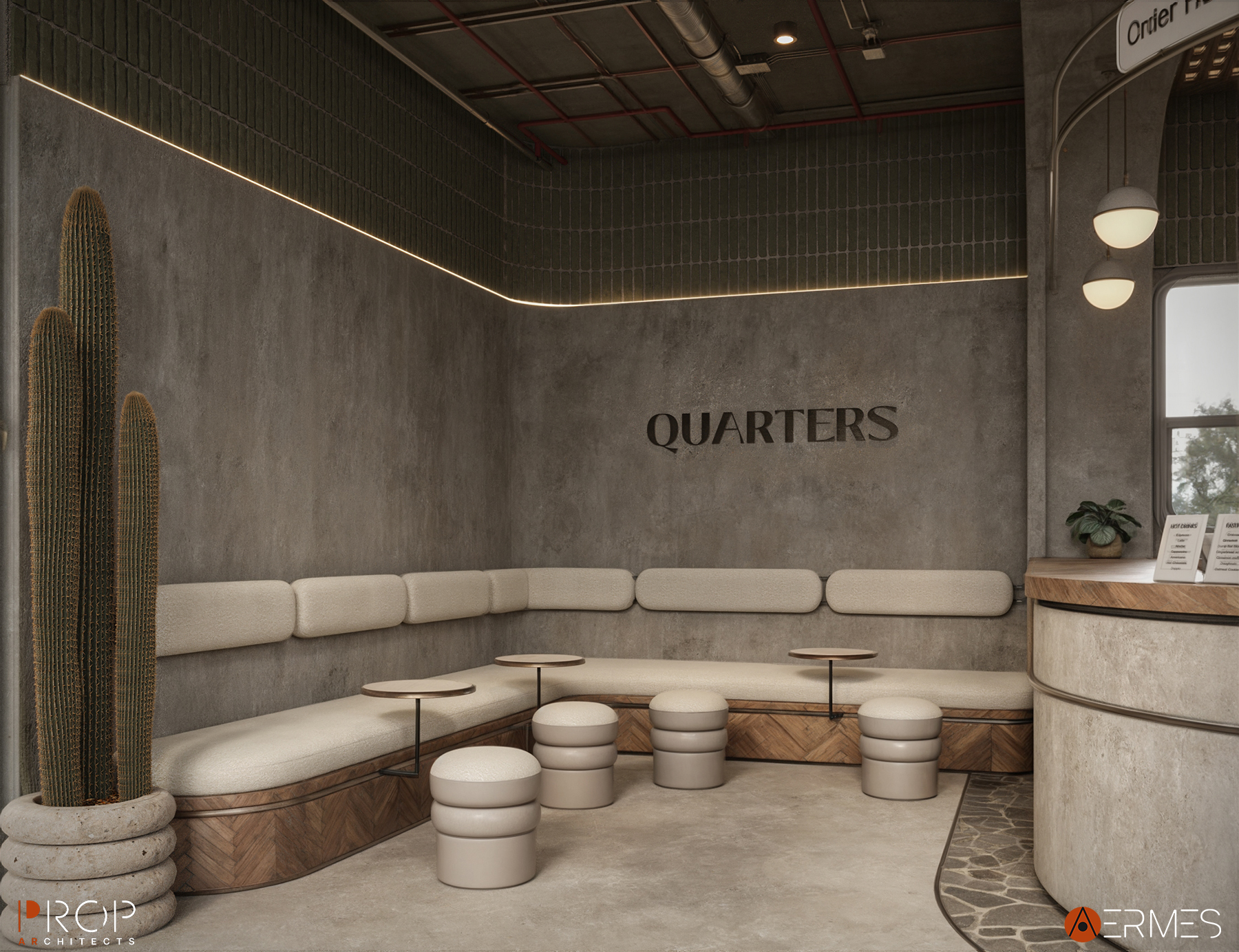 宿舍咖啡馆丨沙特阿拉伯丨PROP & AERMES ARCHITECTS-15