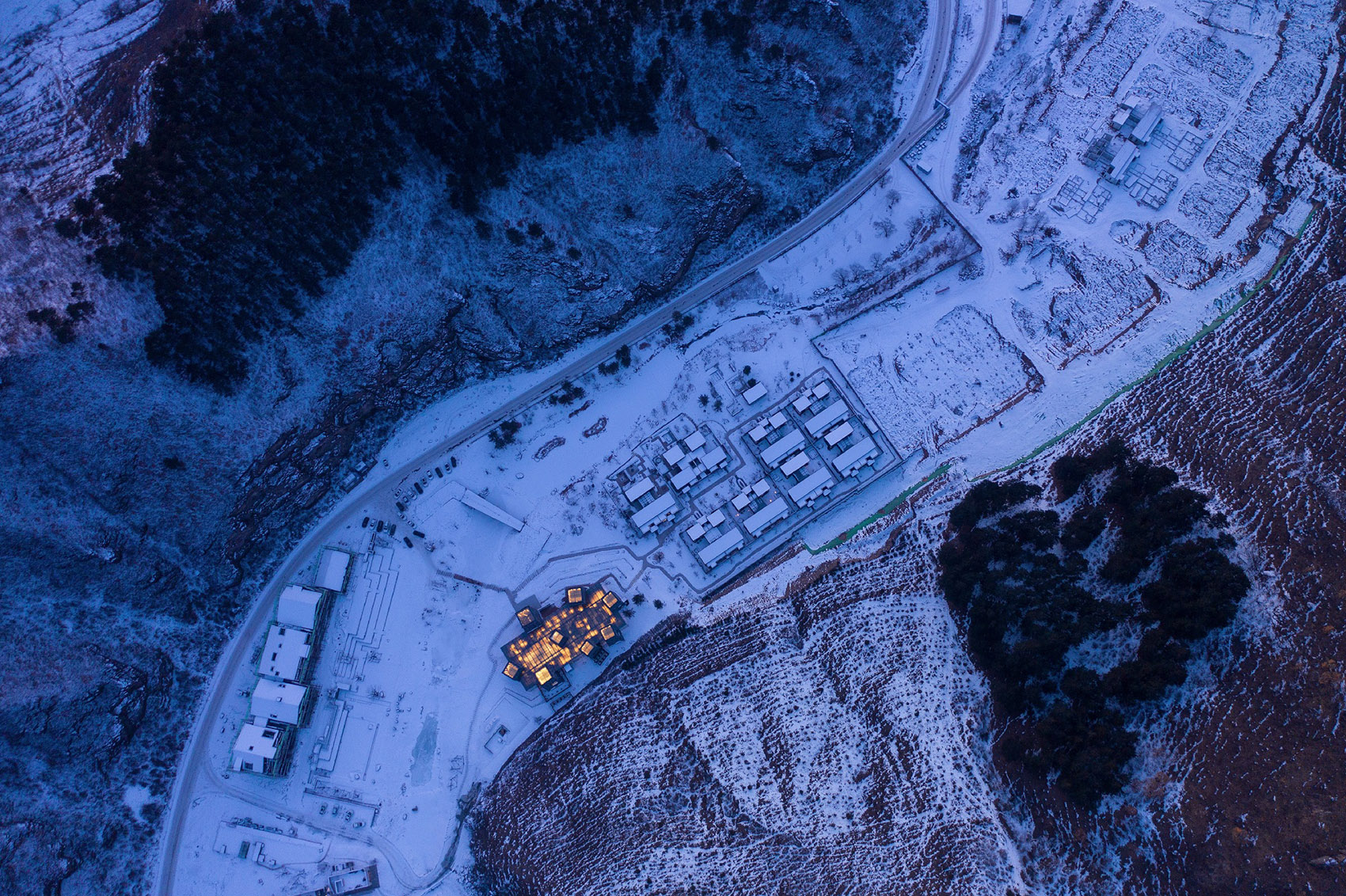 森之谷温泉中心，承德 / B.L.U.E. 建筑设计事务所-97