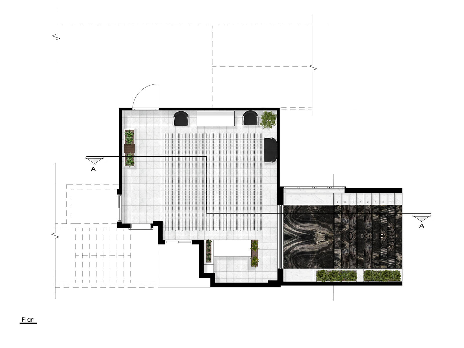 伊朗基什信用卡公司总部大厅翻新设计丨TRD Design & Construction-19