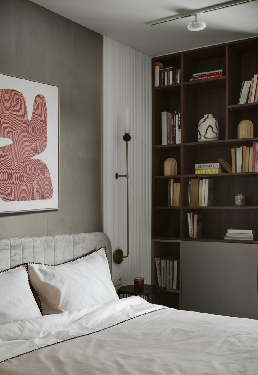43平米格罗乔夫单身公寓室内设计丨波兰华沙-37
