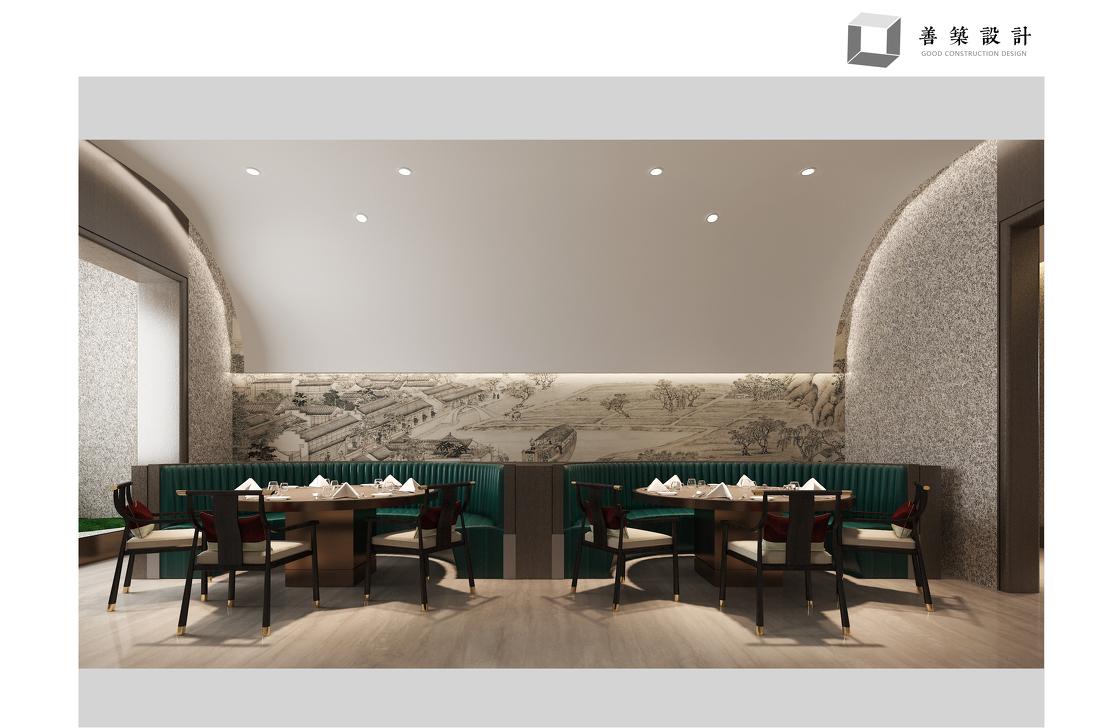 花卉山庄酒店游客餐饮接待大厅设计-8