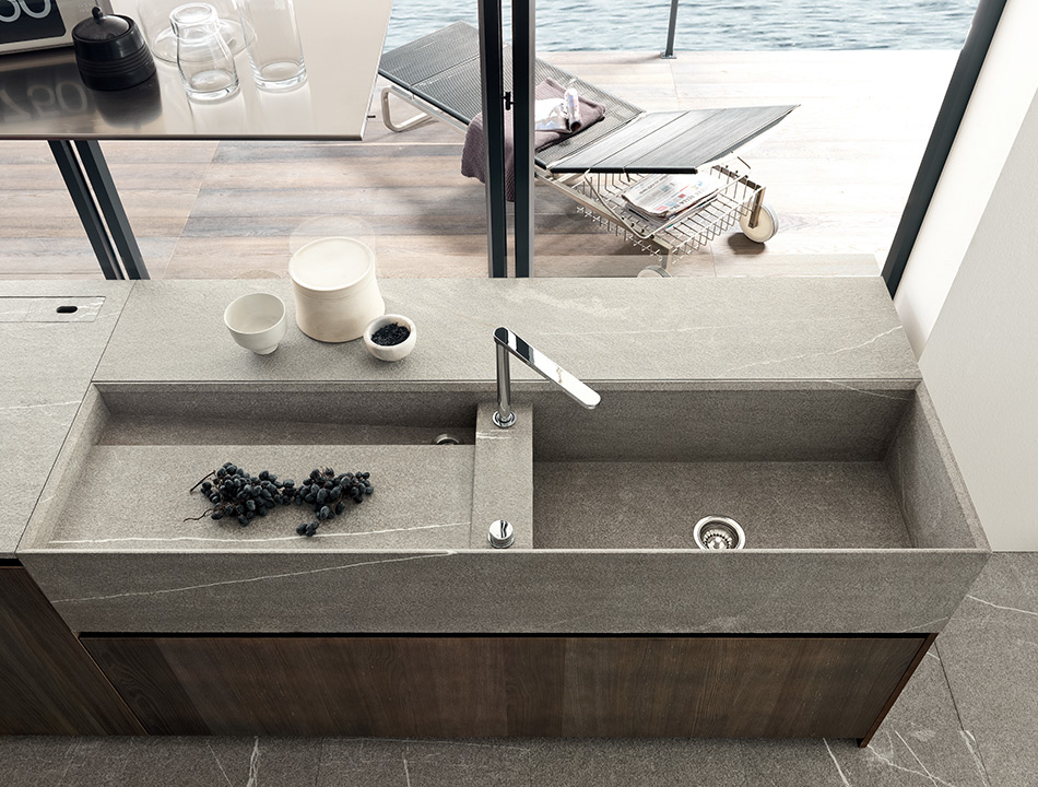 TWENTY - дизайнерская кухня италия с островом | Modulnova Cucine-12