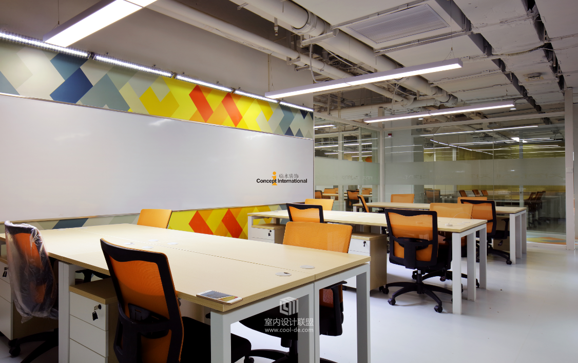 【临水装饰】凯鸿广场联合办公项目装修设计欣赏-15