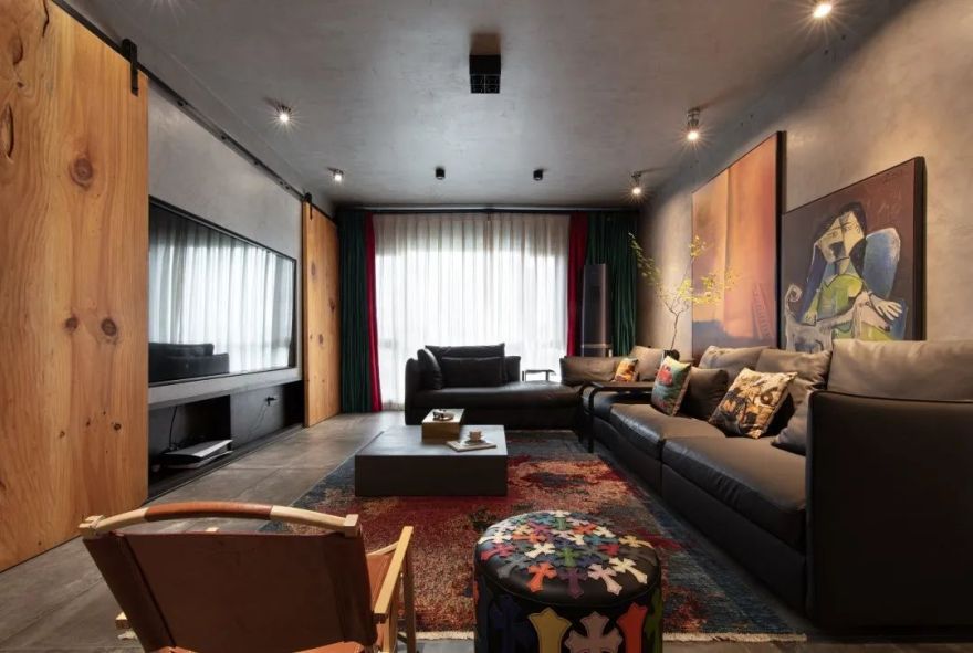 艺术与理念的碰撞 · 120㎡混搭家居设计丨紫苹果装饰集团-28