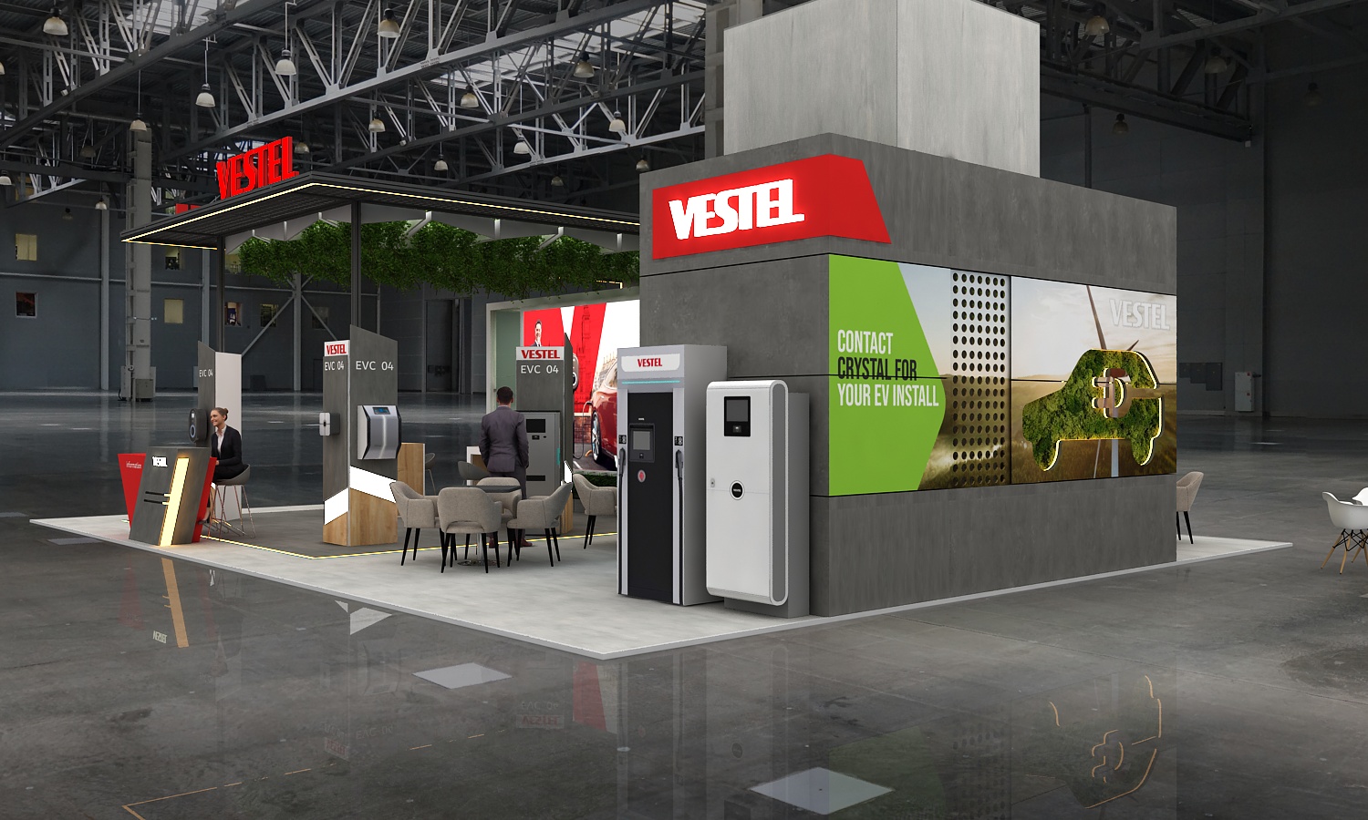 VESTEL EVCHARGE SHOW 2023 ISTANBUL 126m2-4