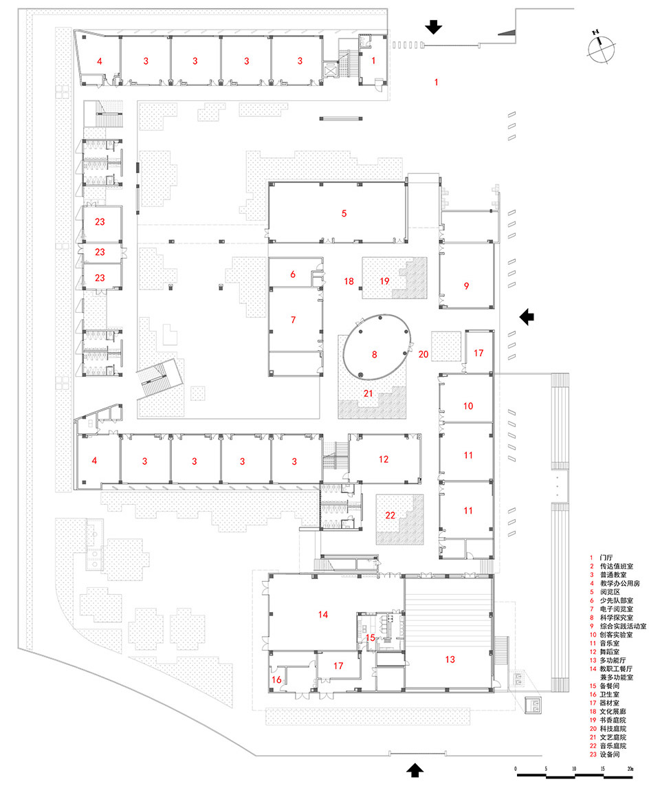 华南理工大学国际校区F6小学,幼儿园丨中国广州丨华南理工大学建筑设计研究院有限公司工作二室-149