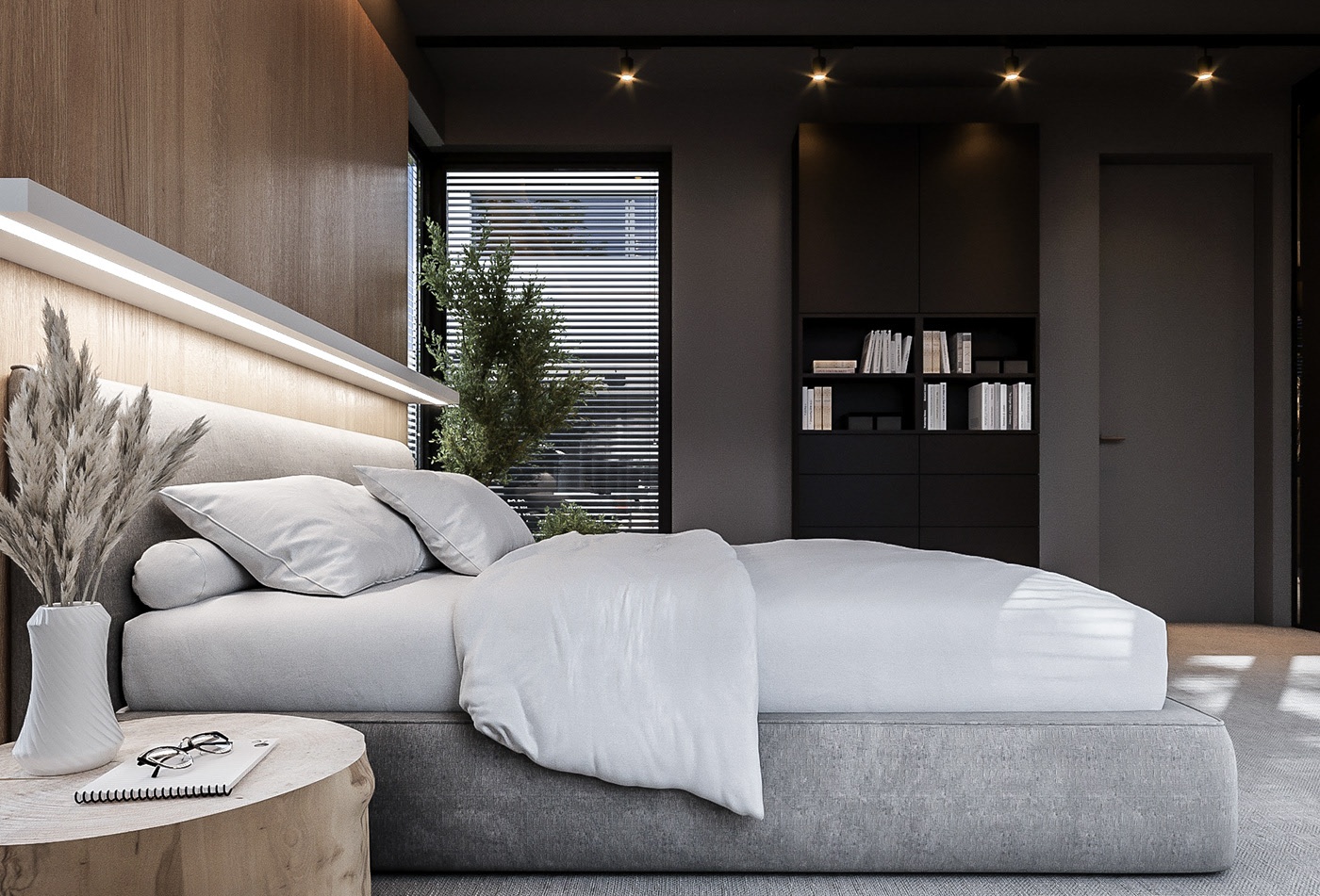 波兰简约风别墅设计-16