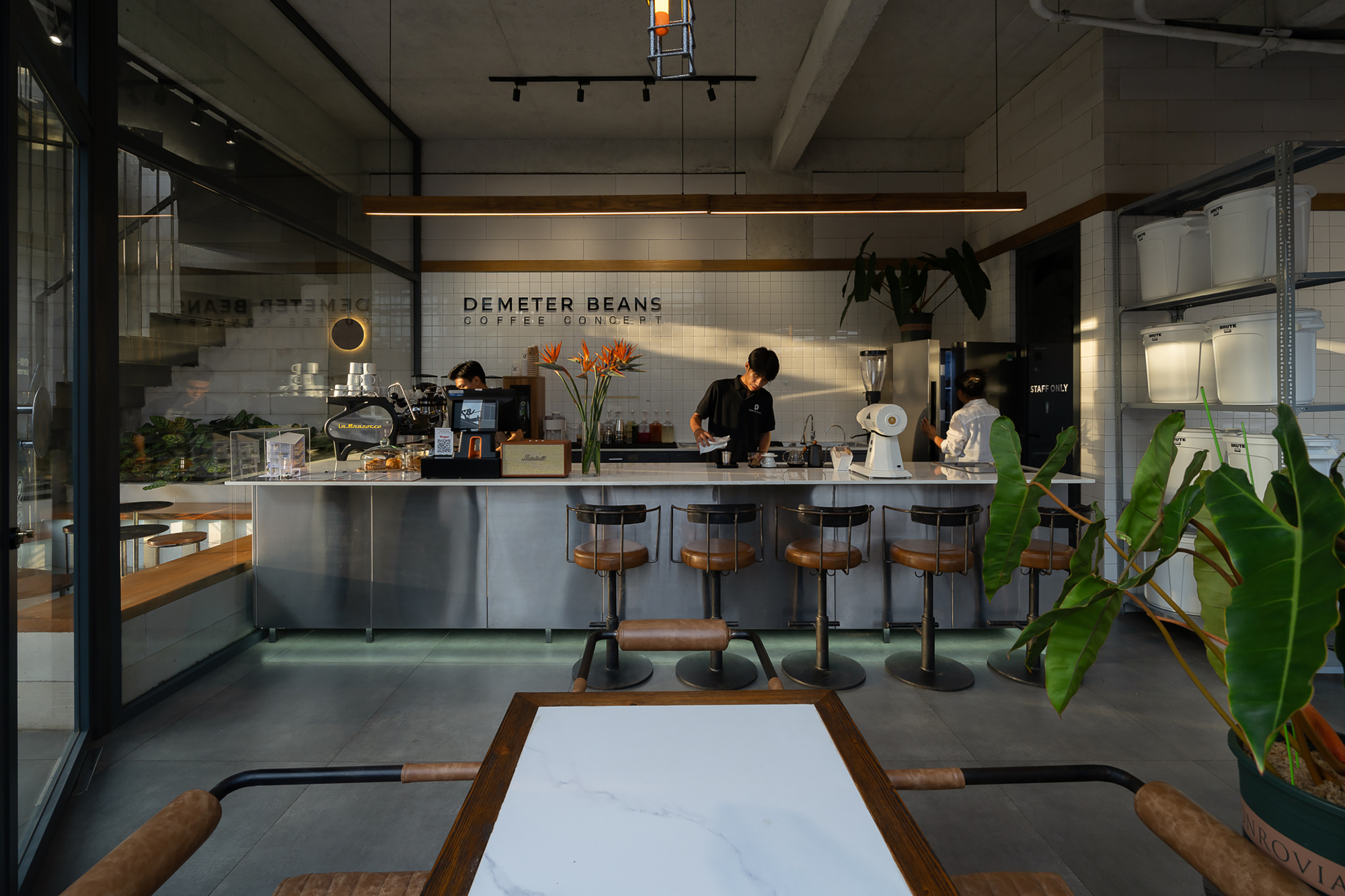 Demeter Beans II 咖啡店和 D 公寓丨越南丨KCONCEPT,KOHARCHITECTS-26