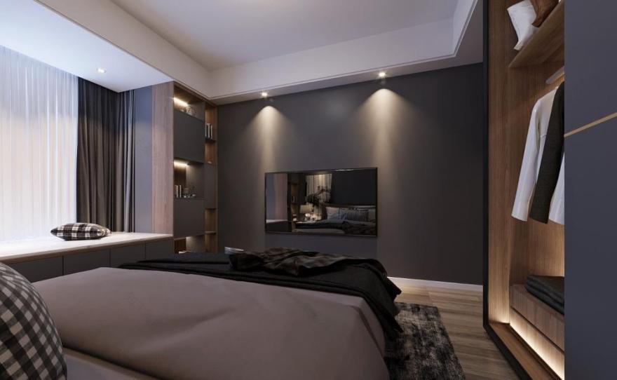 简约色彩搭配,缔造温馨宜居空间-16