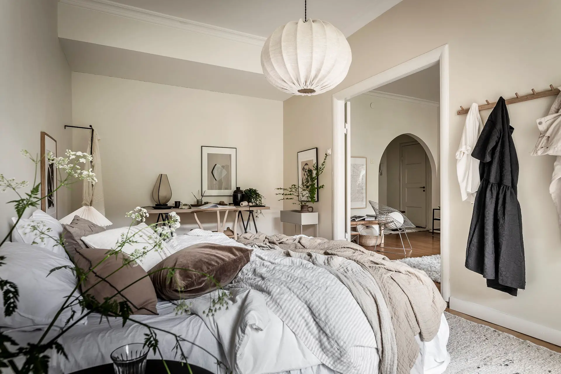 瑞典公寓绿色植物装饰设计-15