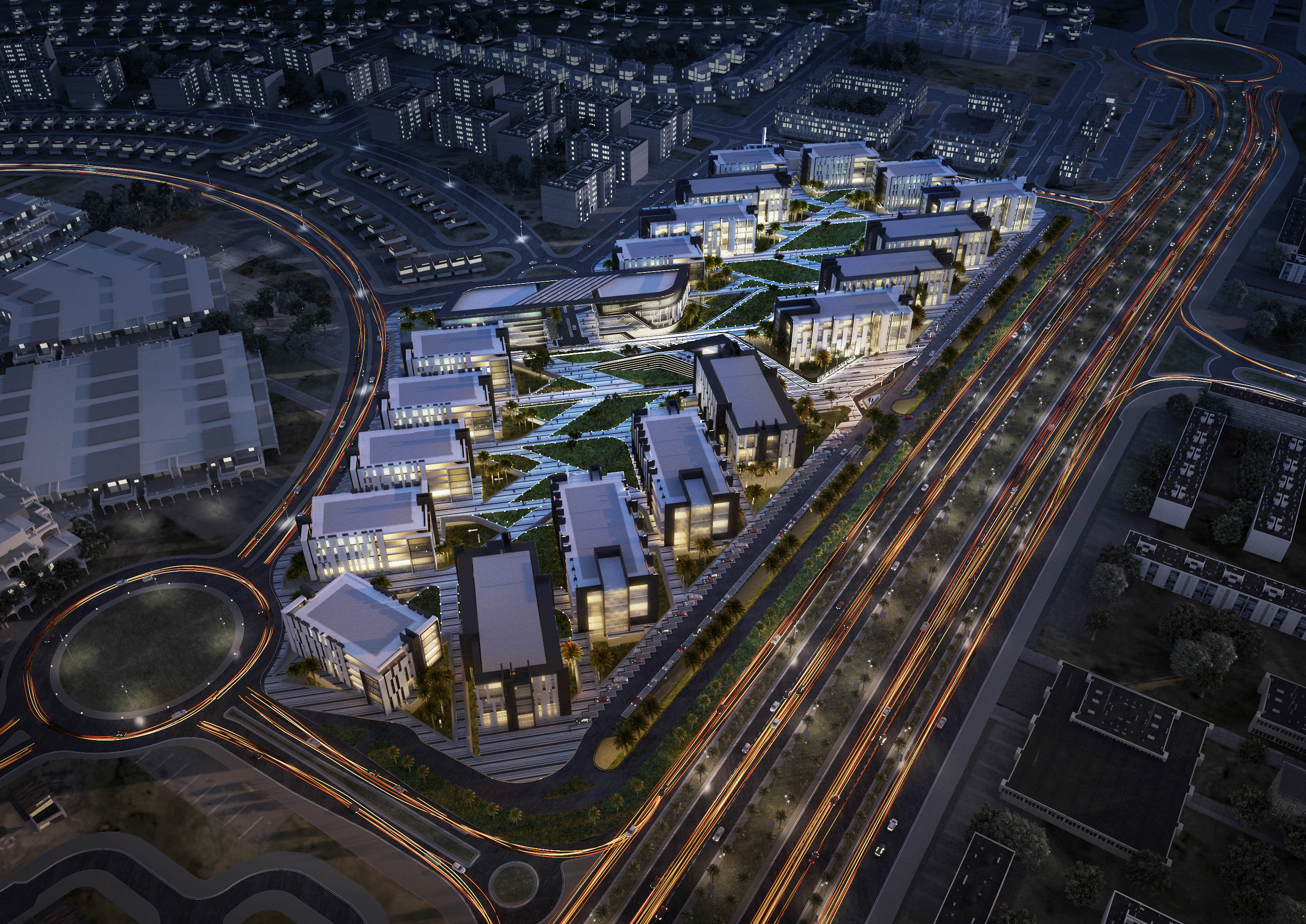 Hyde Park 商业区丨Mimar Egypt-9