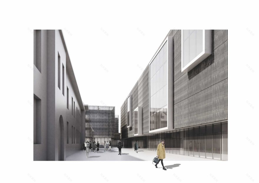 “Crown Barracks”从军事营房到大学校园改造丨比利时-51