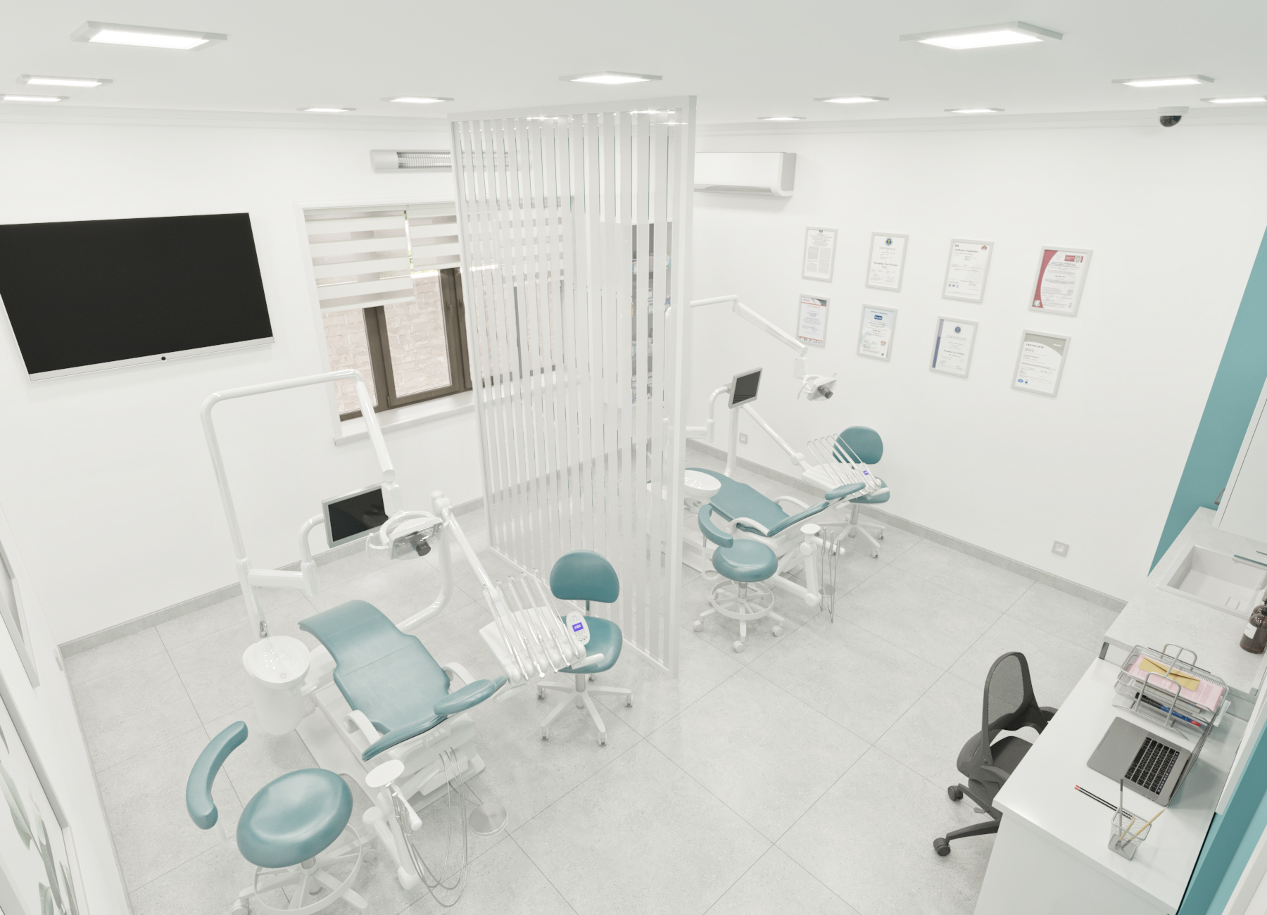 Dental Clinic - dental clinic interior design-27