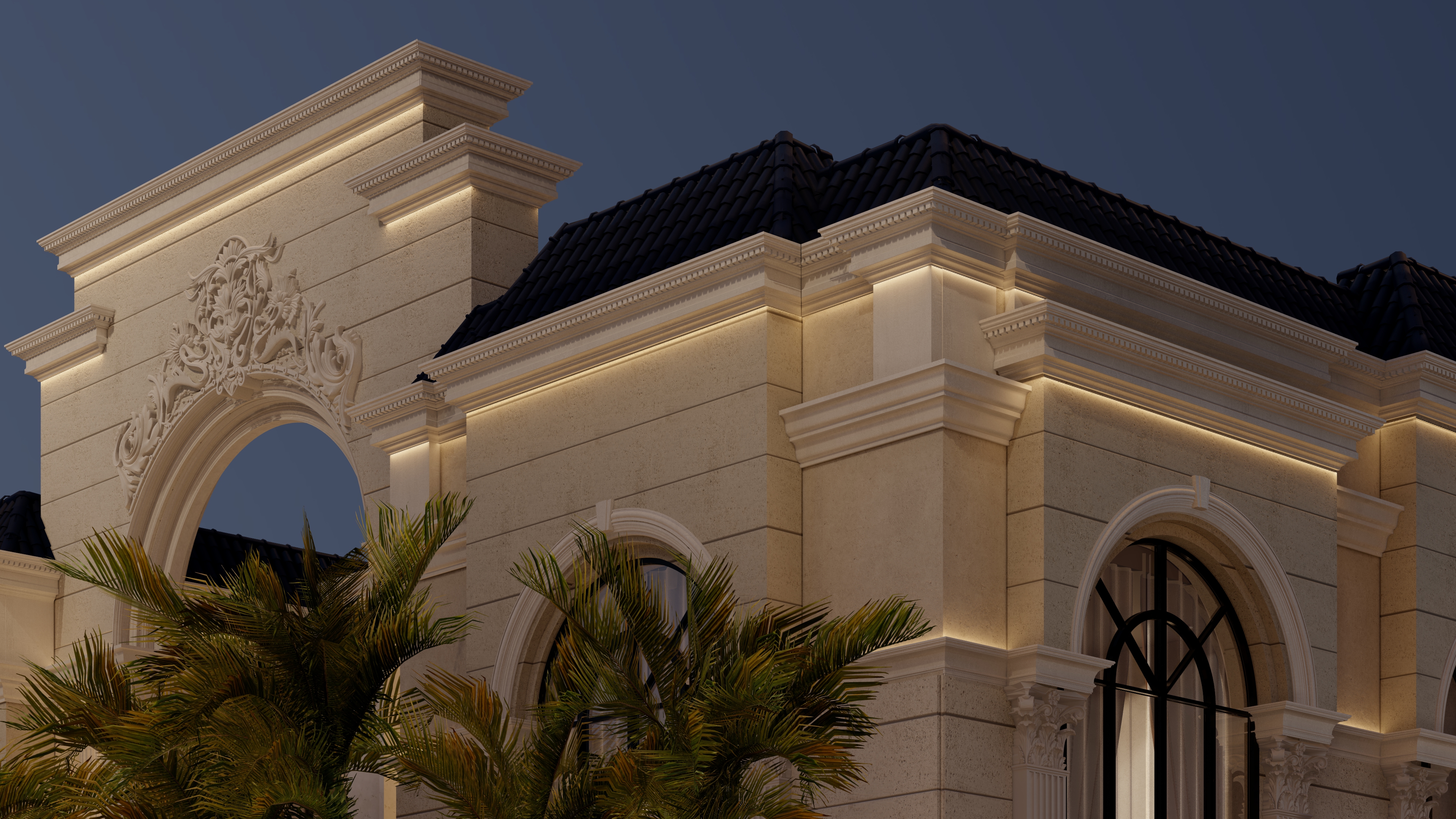 沙特利雅得经典别墅丨沙特阿拉伯利雅得丨Arch. Ahmad alfarra-10