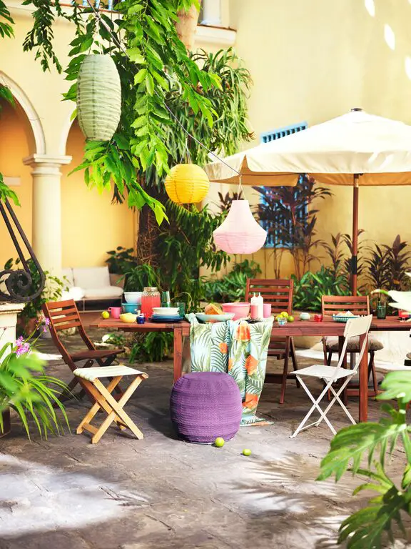 宜家 2020 春夏户外家具系列 | 热带图案与图形形状-2