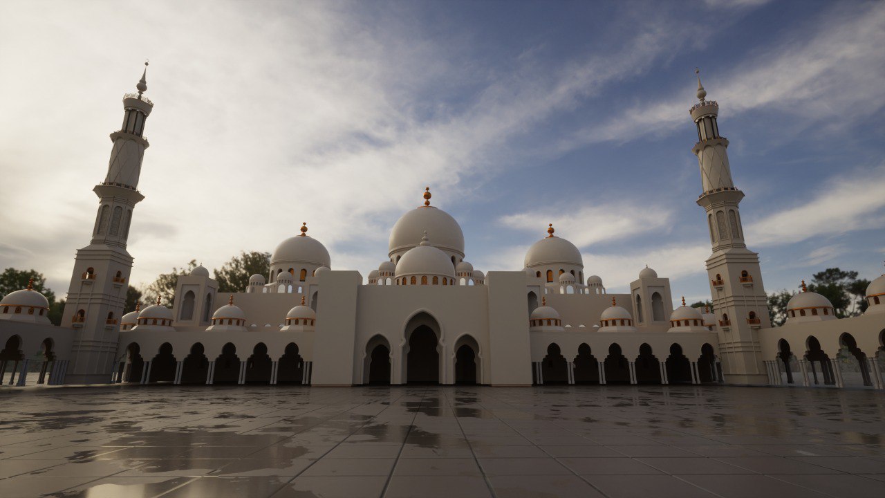 Design of Sheikh Zayed Mosque in Dubai_Abu Dhabi.-14