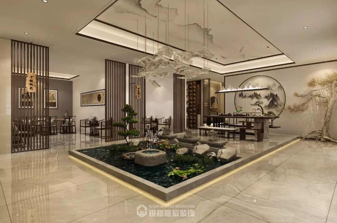 延安茶博馆 | 新中式禅意空间，体验茶道美学-4