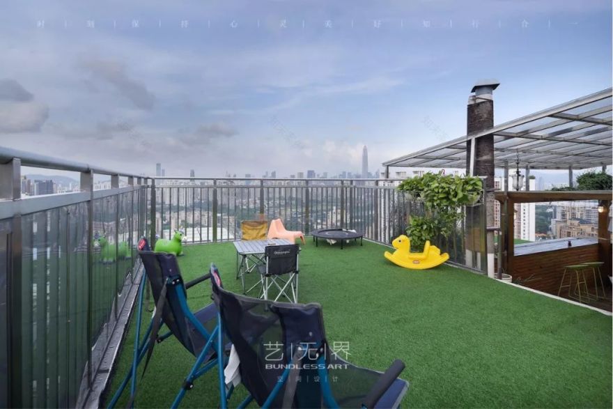 香蜜湖错层之家 | 现代生活与传统关公的和谐融合-60