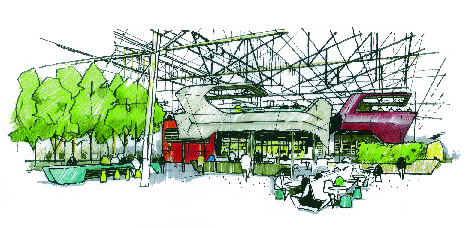 Tonsley Main Assembly Building and Pods  Woods Bagot-62