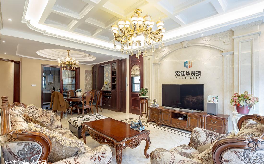 宏佳华装璜欧美混搭别墅-6