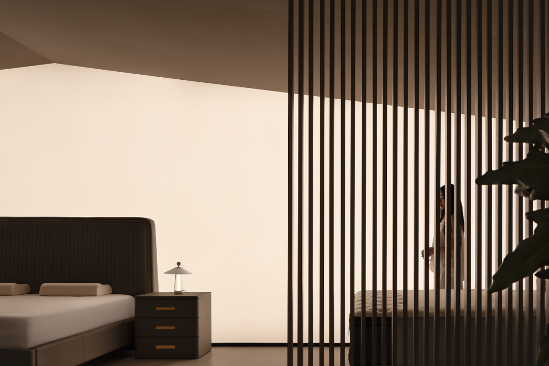 RESTONIC 美国蕾丝床垫智能体验馆丨中国广州丨广州简美设计-6