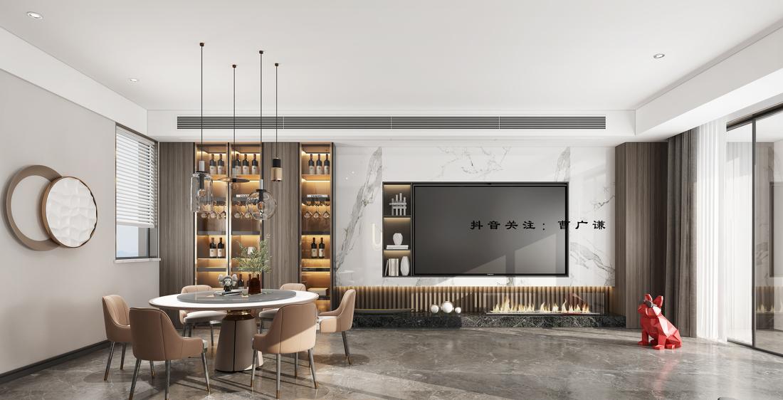 吴江震泽悦隽平澜府多层次空间设计-1