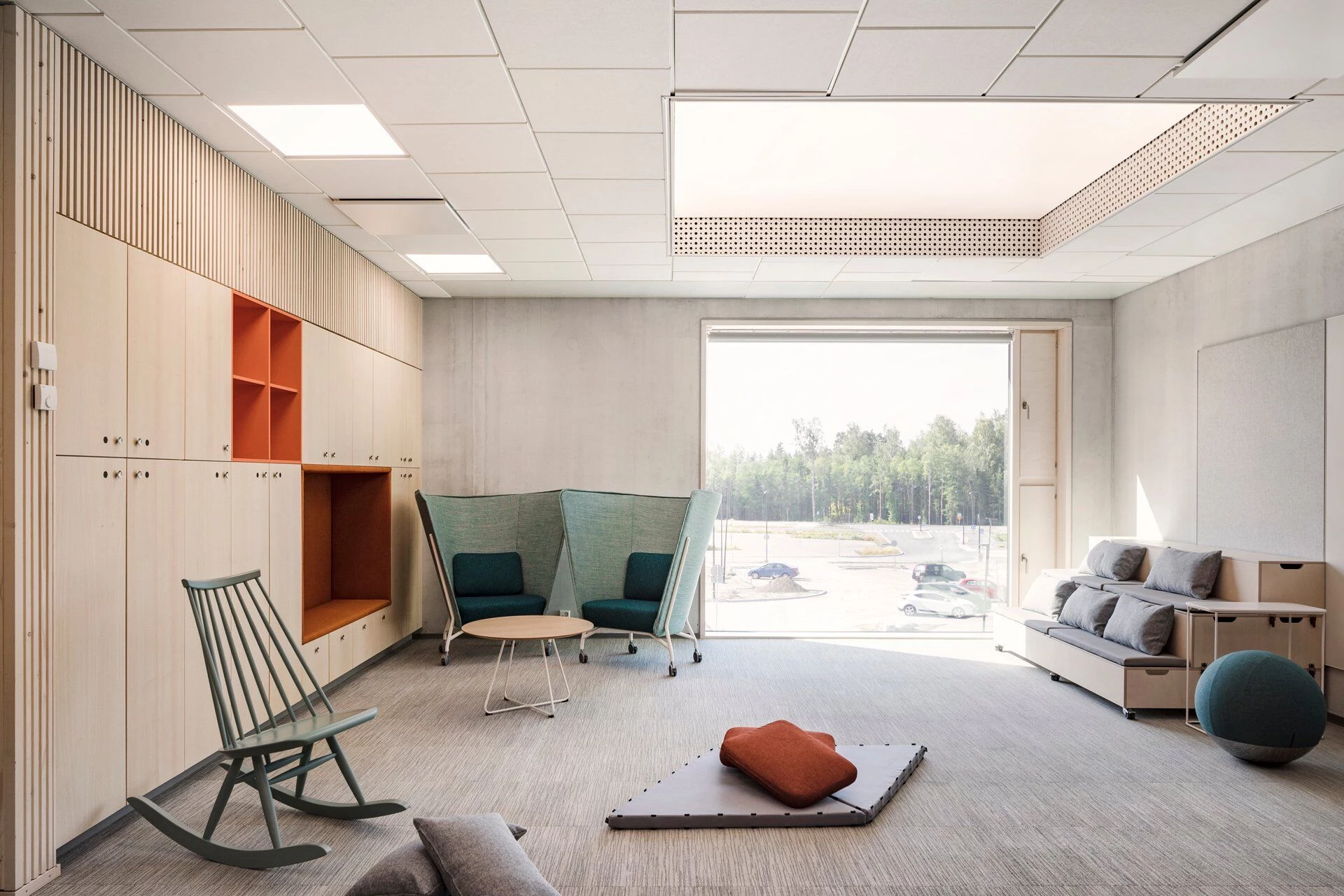 Sipoonlahti 学校扩建项目“Tandem”丨芬兰-26