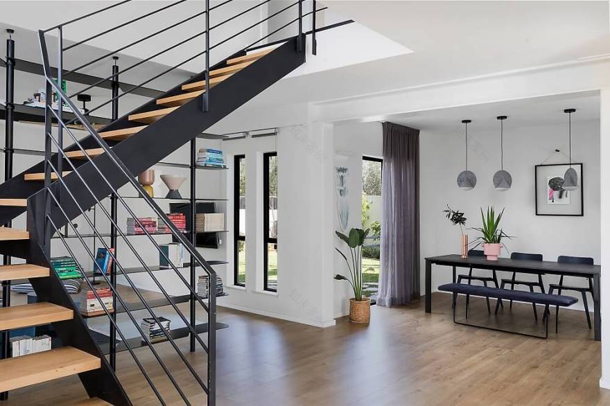 25年房龄私人住宅翻新丨室内设计师Shiri Hayman(שירי היימן)-39