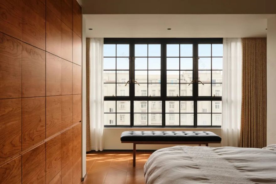 弥舍|260m²中古叠墅,壁炉煨暖岁月,实木雕刻生活-86