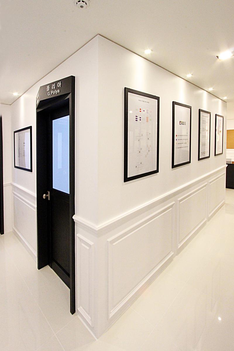 首尔 50 平现代学苑，极致空间利用-9