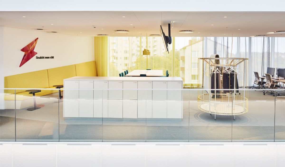 瑞典 Tre 总部室内设计 | 活力四溢、运动健康的工作环境-19