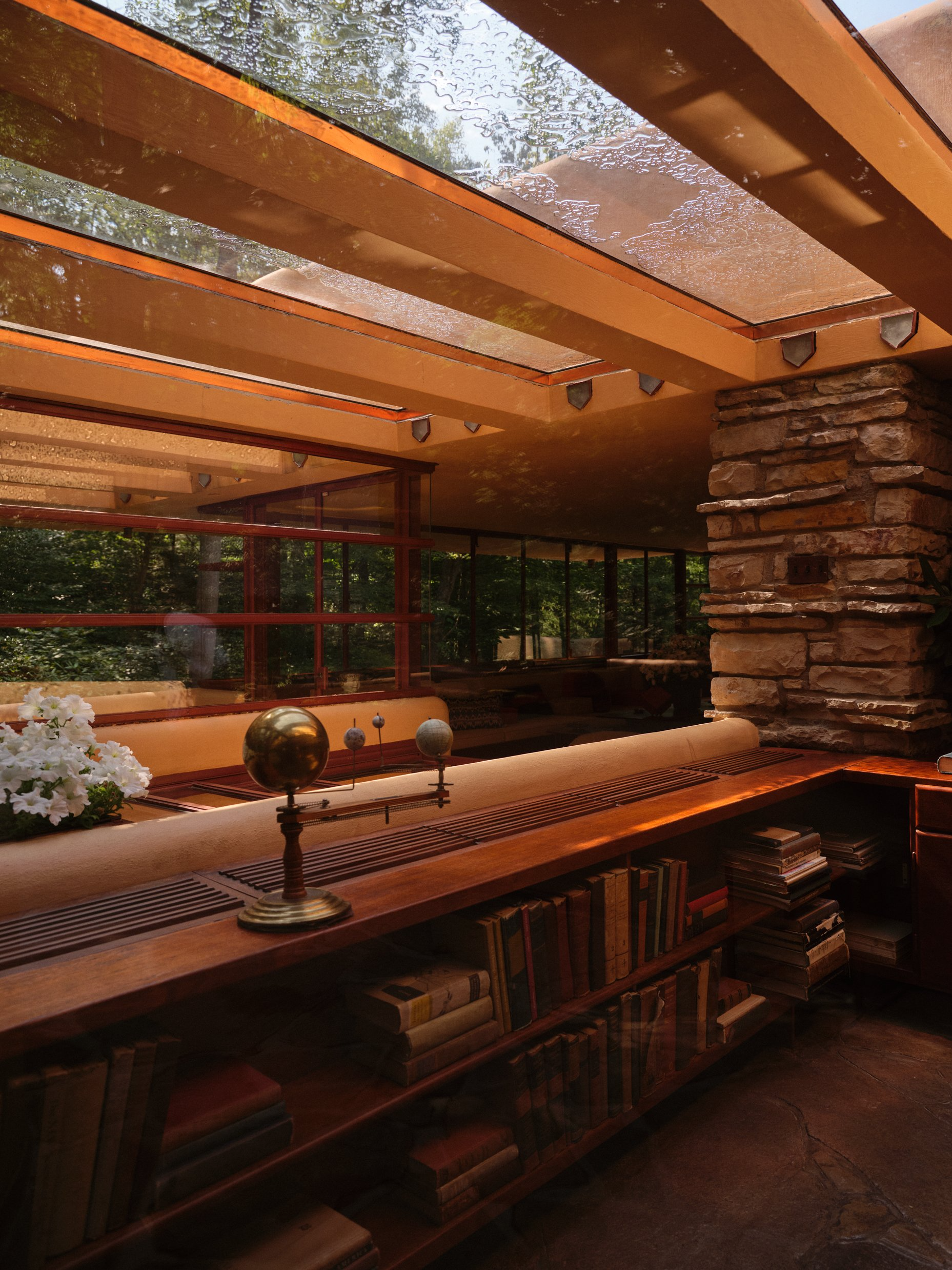 流水别墅丨美国宾夕法尼亚丨弗兰克·劳埃德·赖特-54