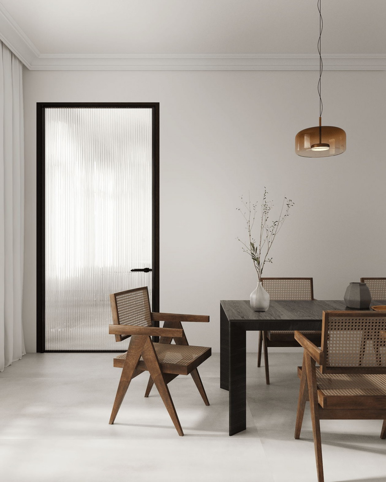 白色系 简洁而舒适的公寓-7