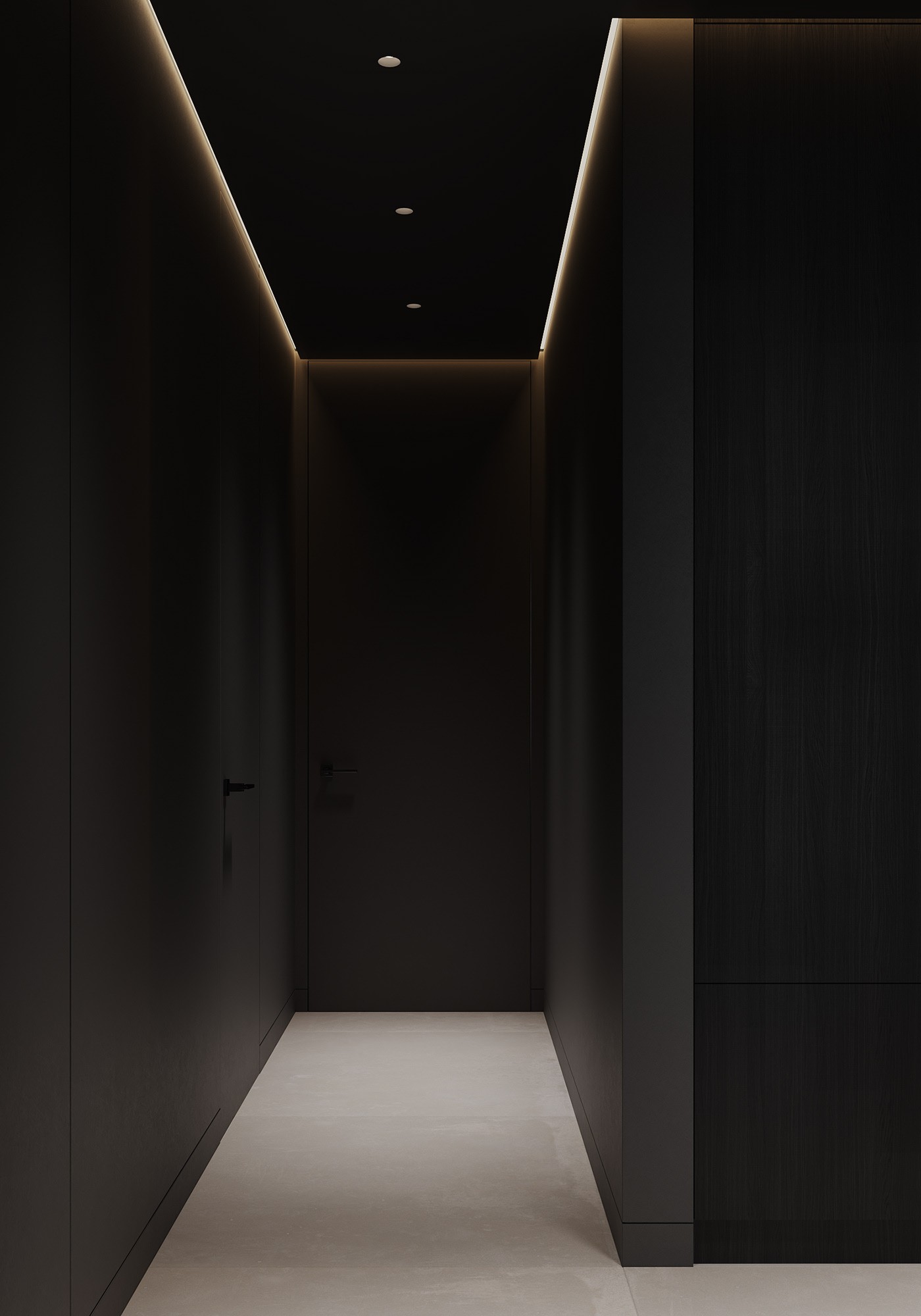 高级黑色系住宅设计 超酷-1