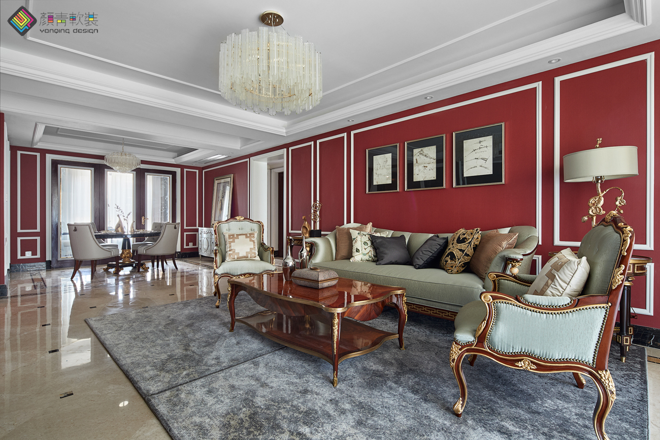 辰佑设计·颜青软装作品【赛文的九一年】-19